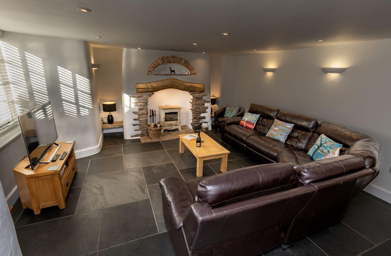 Вилла Revelstoke Park House Noss Mayo Экстерьер фото